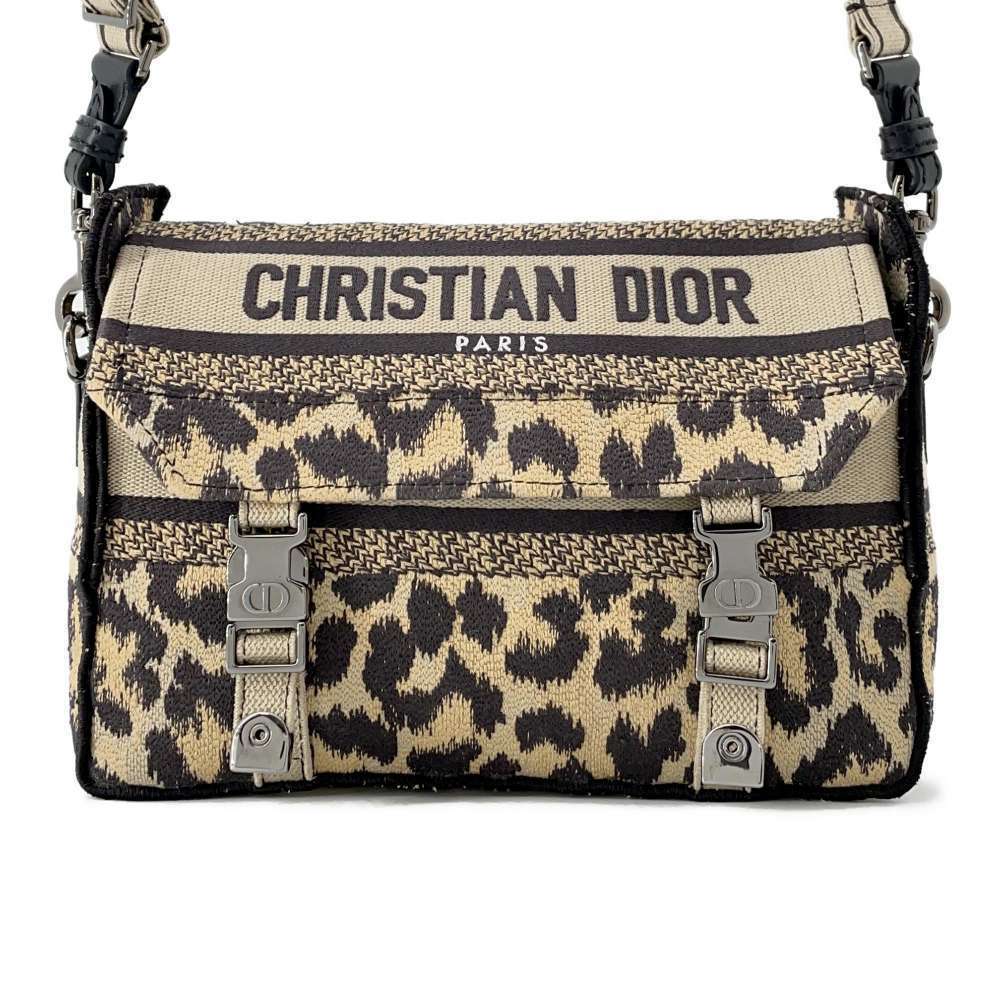 Christian Dior Diorcamp Embroidered Shoulder Bag